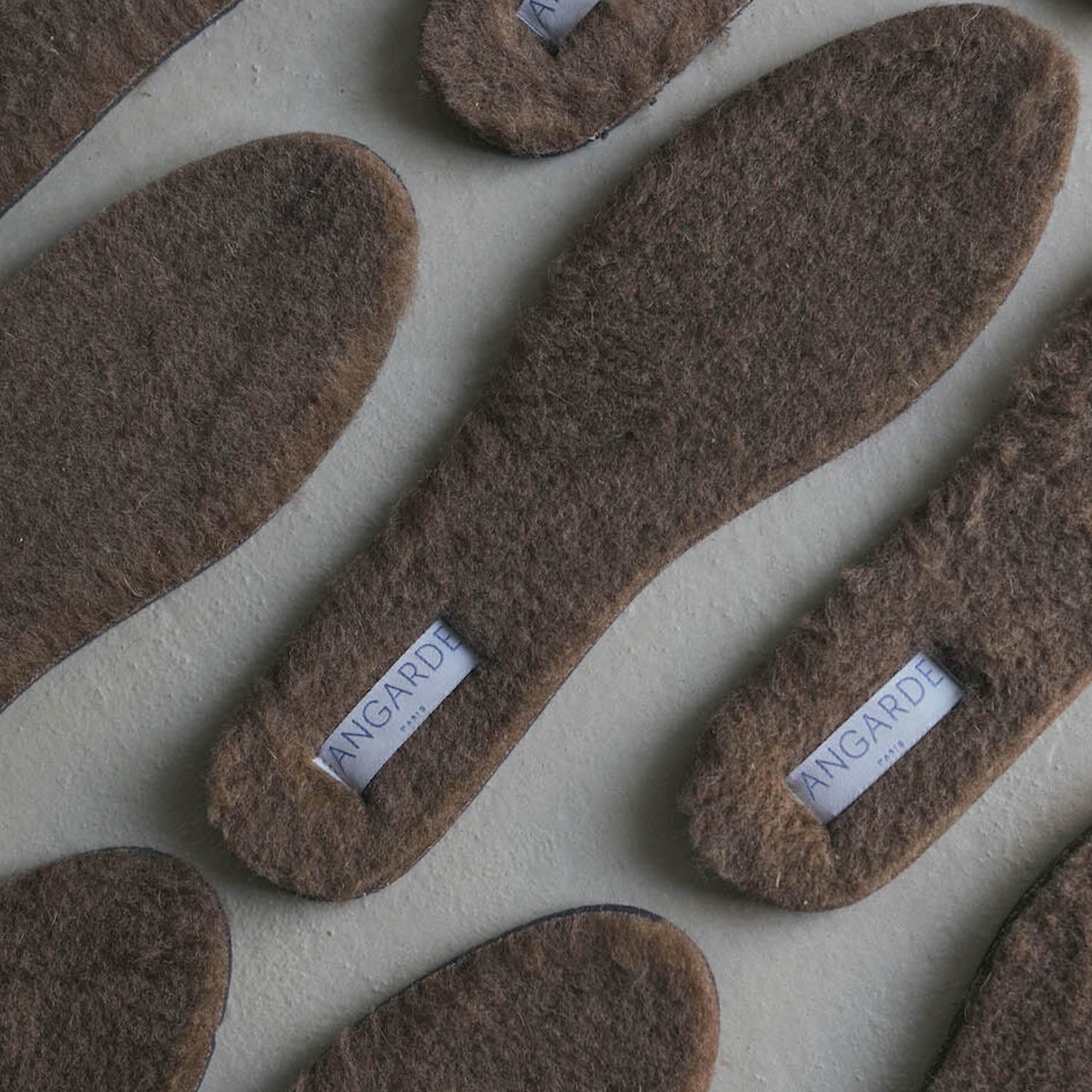 Recycled wool insoles for men and women